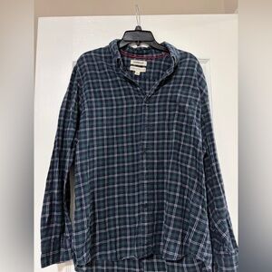 Goodthreads Navy and White Checkered Shirt